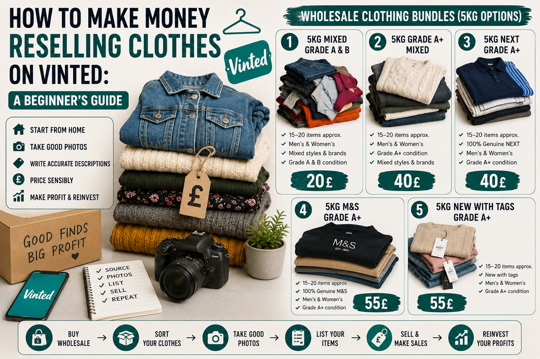 How to Make Money Reselling Clothes on Vinted: A Beginner's Guide