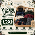 5kg Winter Clothing Bundle | Grade A & B Wholesale Clothes