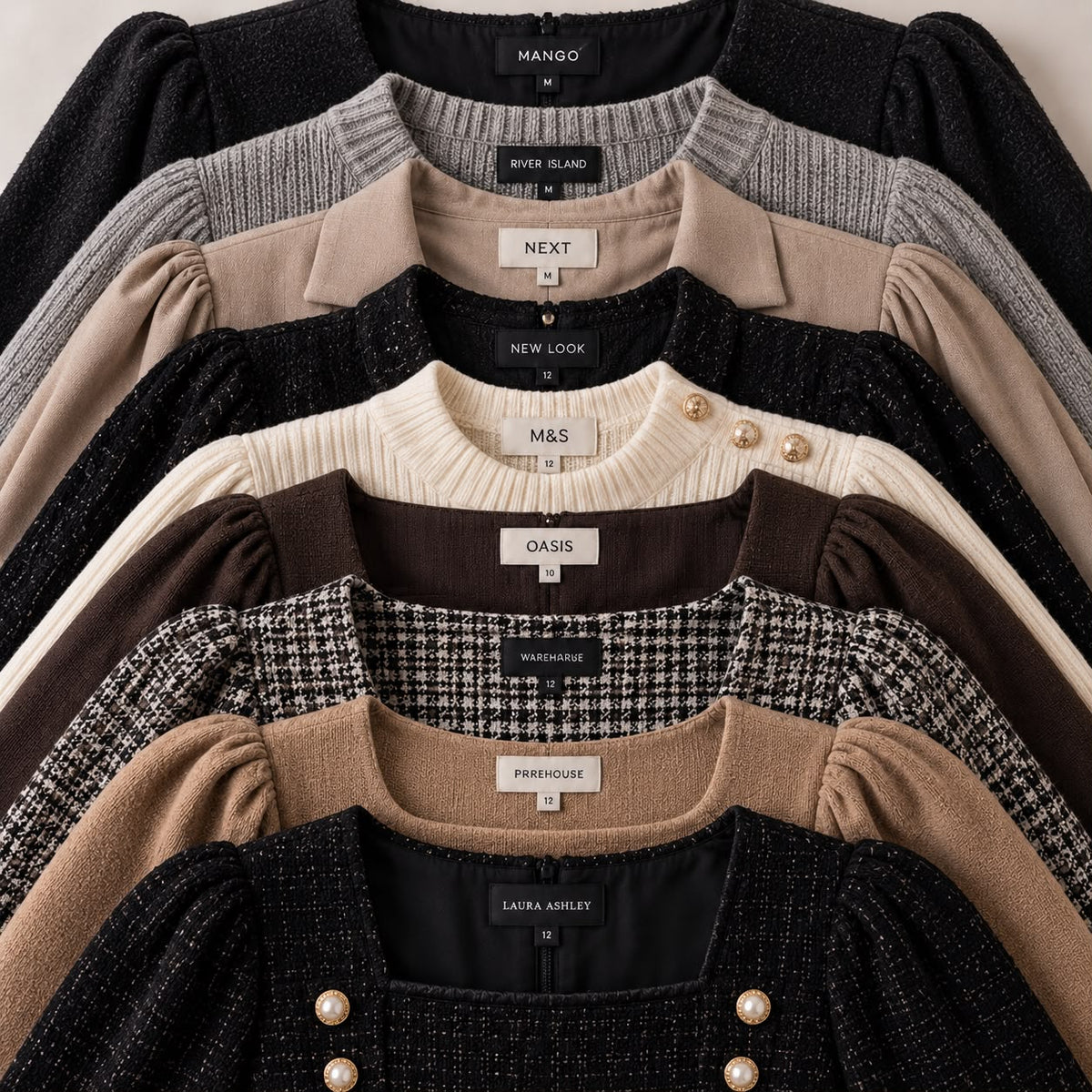 5KG Winter Women's Dresses Bundle – Grade A+ | Wholesale Clothing – £35